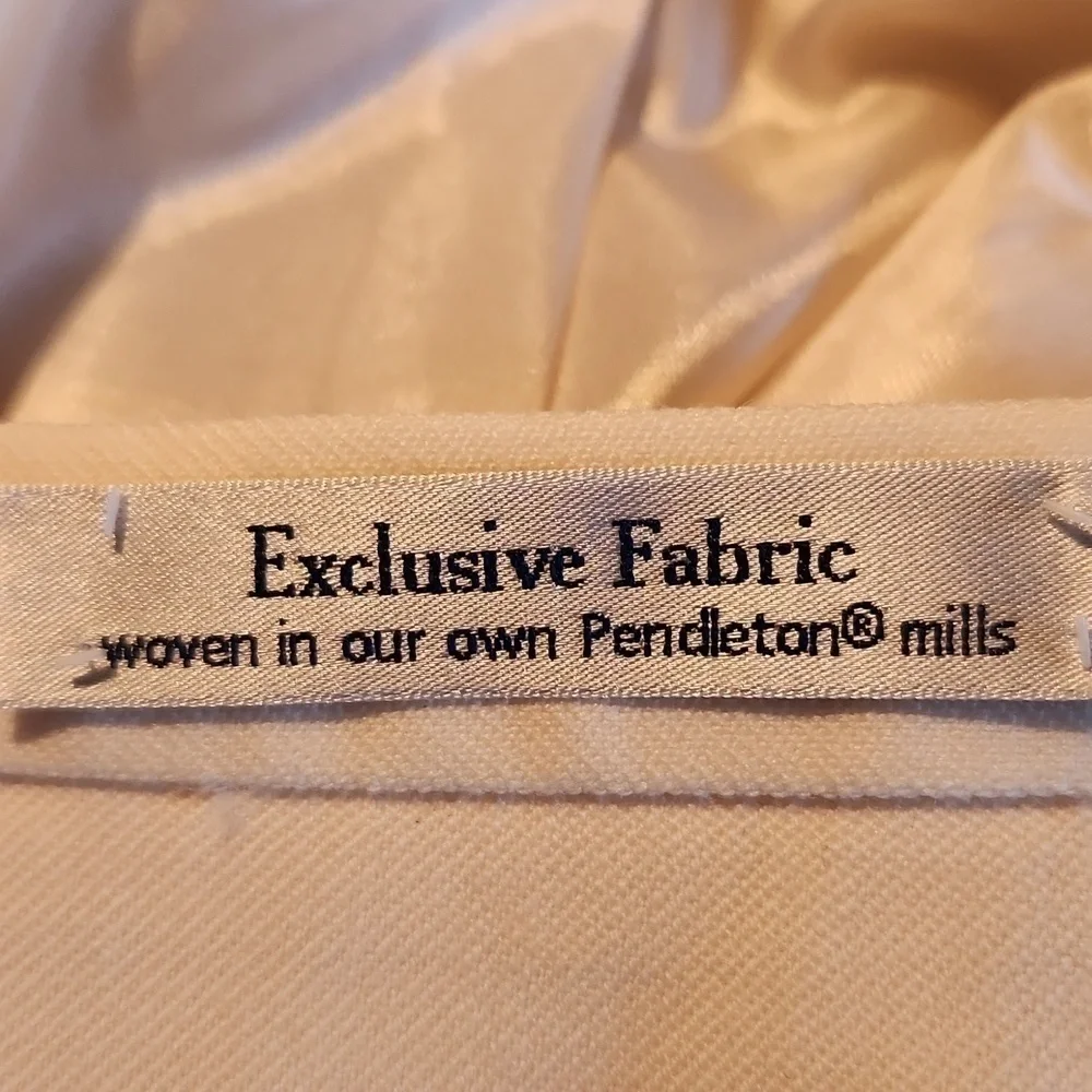 Vtg Pendleton Wool Straight Skirt - Picture 4 of 8